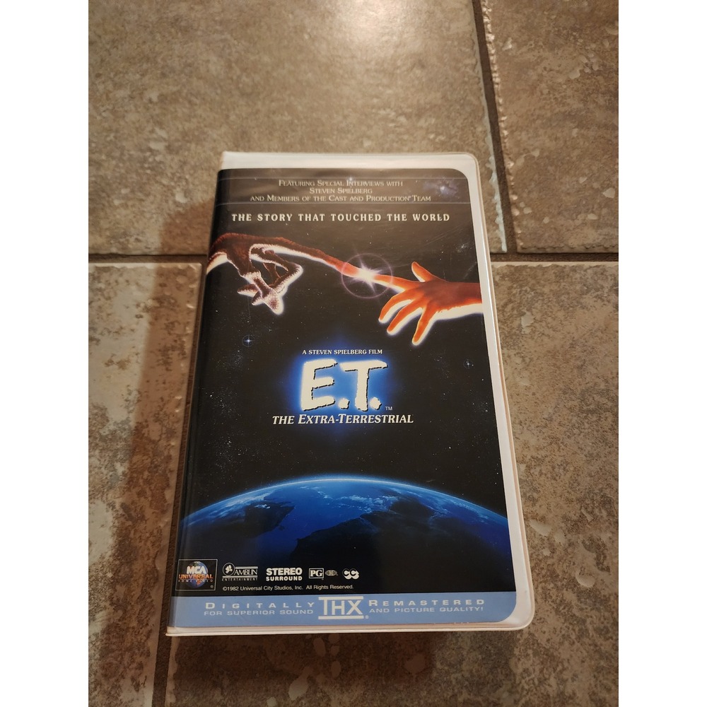 ET The Extra-Terrestrial VHS 1996 THX DigitallyRemastered Steven Spielberg 82864